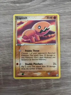 Pokemon Trapinch Ex Legend Maker Set Card 67/92 - Image 1
