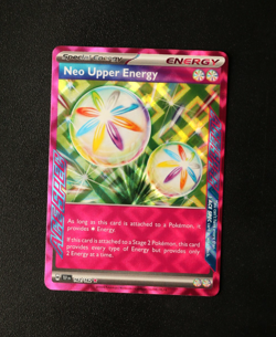 Pokemon Card - Neo Upper Energy 162/162 - Temporal Forces - Ace Spec Rare - NM ⭐ - Image 1