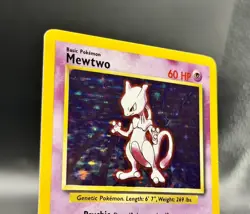 Mewtwo 10/102 - Holo Base Set Pokemon Card (1999) - Image 2