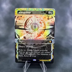 Armageddon 003, Foil, Secrets of Strixhaven English Mystical Archive MTG NM - Image 1