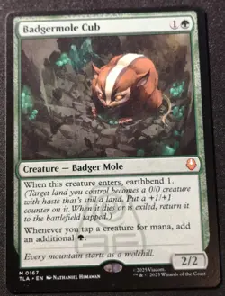 Badgermole Cub - TLA - MTG - NM - EN - 0167 - Image 1