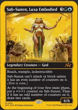Sab-Sunen, Luxa Embodied (First-Place Foil) Aetherdrift Foil - Image 1