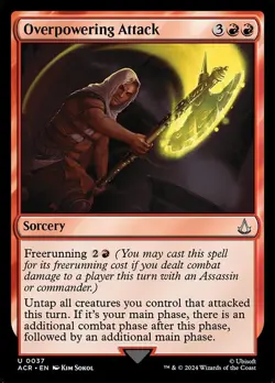 [MTG] Overpowering Attack (Foil) (0037) (ACR) LP-HP - Image 1