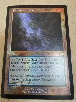 Polluted Delta - Foil (Retro Frame) Modern Horizons 3 - Mtg - Image 1