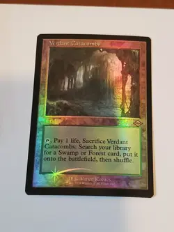 1x MTG FOIL Verdant Catacombs (Retro Frame) – Modern Horizons 2 # 440 NM x1 - Image 1