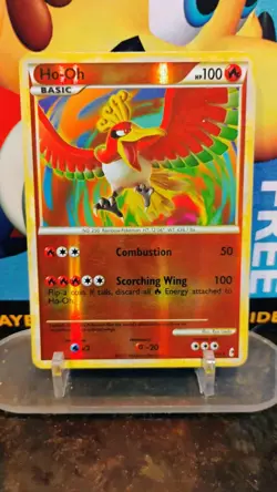 HO-OH Call of Legends Series POKEMON Reverse Holo 2011 Trading Card 9/95 - Image 1