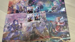 MTG The Eternal Wanderer Promo & 1playmat & 4 Art Boards & 4 Seasons Top Loader - Image 2