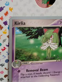 Pokemon TCG Kirlia 34/109 World Championships 2004 Kevin Nguyen Signature NM - Image 2