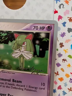 Pokemon TCG Kirlia 34/109 World Championships 2004 Kevin Nguyen Signature NM - Image 3