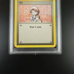 PSA 9 Bill 91/102 Pokemon Base Set 1999 Non Holo Card - Image 3