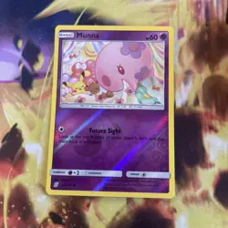 Pokemon Reverse Holo Munna SM - Unified Minds 88/236 NM - Image 1