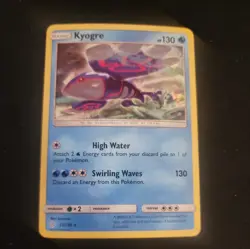 Kyogre - 53/236 - Rare NM, English Pokemon Cosmic Eclipse - Image 1