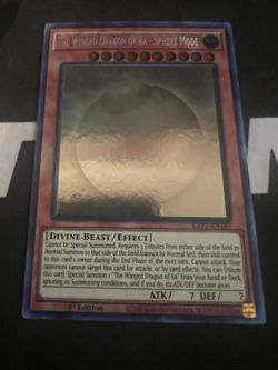 Yugioh - The Winged Dragon of Ra Sphere Mode GFP2-EN180 First Edition NM - Image 1