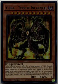 Yubel - Terror Incarnate Ultra Rare Battles of Legend: Chapter 1 BLC1-EN028 LP - Image 1