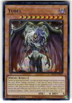 Yugioh TCG Yubel (Silver) BLC1-EN027 Battles of Legend: Chapter 1 Ultra Rare NM - Image 1