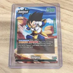 Vegeta (Leader): Awaken Dragon Ball Super Card Game FB04-051 20000/15000 - Image 1