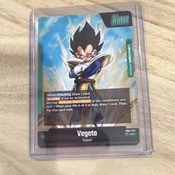 Vegeta (Leader): Awaken Dragon Ball Super Card Game FB04-051 20000/15000 - Image 2