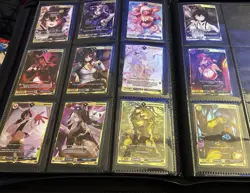 Gamersupps Vcard TCG Divine Chaos HOLO PL9 Cards 1st Edition FULL ART Sleeved - Image 1