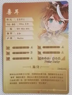 Tokai Teio Uma Musume Pretty Derby NS-10R-11 Goddess Story Anime Card - Image 2