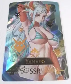 YAMATO one Piece SSR Goddess Story Anime Waifu Card Girl Foil Doujin ACG - Image 1