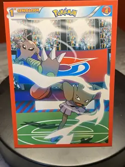 CARD POKEMON POKEDEX EF VOL. I #04 HITMONLEE & HITMONCHAN 2022 Kanto PERU TCG - Image 1
