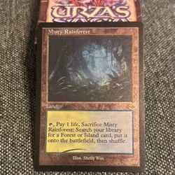 Magic: The Gathering Misty Rainforest Retro Frame Foil-Etched EN - Image 1