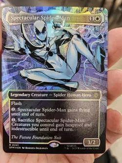 Spectacular Spider-Man (0241) (Borderless) (Textured Foil) Marvel's... - Image 1