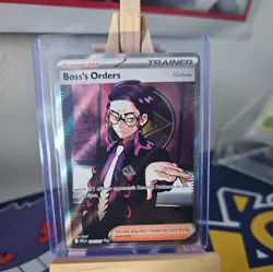 Boss's Orders 256/217 Ascended Heros Pokemon TCG Near Mint NM Card Full Art Uk - Image 1