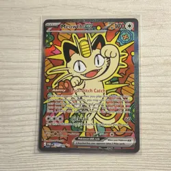Pokemon Meowth EX Full Art 121/XY-P Basic English Card 170 HP EX - Image 4