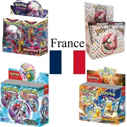 French 36 Packs Pokemon Card ASTRES RADIEUX Obsidian Flames Brilliant Stars Lost - Image 1