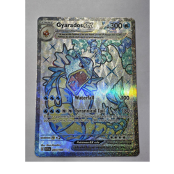 Pokemon Gyarados ex Full Art Double Rare Holo 225/198 SV01 Scarlet Violet 300 HP - Image 1