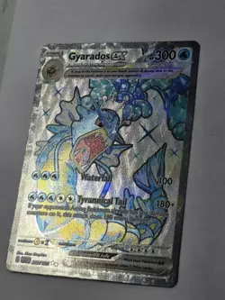 Pokemon Gyarados ex Full Art Double Rare Holo 225/198 SV01 Scarlet Violet 300 HP - Image 3