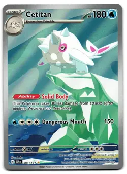 Cetitan 201/191 - 🌊 Surging Sparks Illustration Rare Pokemon TCG 🖤 - LP - Image 1