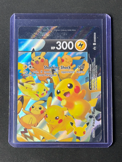 Pokemon TCG Sword & Shield Black Star Promo Pikachu V-Union SWSH140 - Image 1