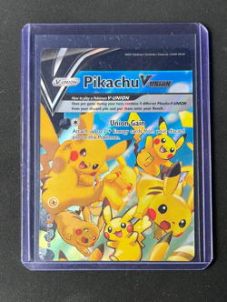 Pokemon TCG Sword & Shield Black Star Promo Pikachu V-Union SWSH139 - Image 1