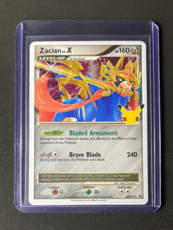 Pokemon TCG Sword & Shield Black Star Promo Zacian Lv.X SWSH135 - Image 1