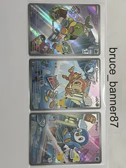 Pokemon TCG First Partner Illustration Collection Series 1 Gen 4 Starters A - Image 1