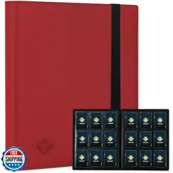 Tioplior 9 Pocket Card Binder,Trading Card binder Holds 432 Side Loading Pock - Image 1