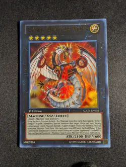 Yugioh - Cyber Dragon Nova SDCR-EN038 1st Ultra Rare LP - Image 1