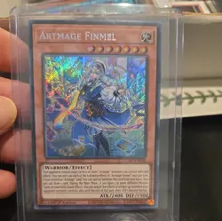 YUGIOH DUAD-EN009 Artmage Finmel Secret Rare 1st Edition NM - Image 1