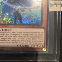 YUGIOH DUAD-EN009 Artmage Finmel Secret Rare 1st Edition NM - Image 3