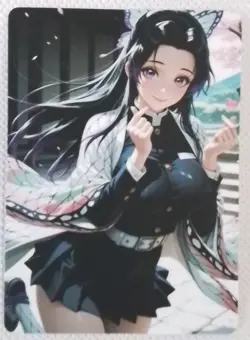 Demon Slayer Shinobu Kocho Waifu Double Sided Trading Card - Image 1