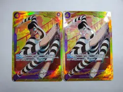 (2×) Mr. 2 Bon Clay Bentham SEC EB01-061 - Japanese One Piece Card Game PRB-02 - Image 1