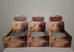 Flesh and Blood Monarch 3 Open Booster Boxes All Cards Included Read Description - Image 1