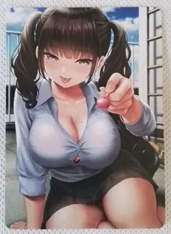 JK Cute Girl Goddess Story ACG Anime Waifu Double-Sided Trading Card - Image 2
