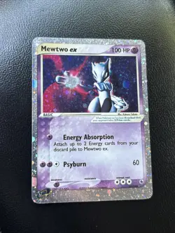 Mewtwo 101/109 EX Ruby & Sapphire Pokemon card TCG RARE Super Clean VLP See Pics - Image 1