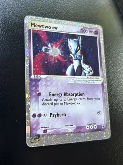 Mewtwo 101/109 EX Ruby & Sapphire Pokemon card TCG RARE Super Clean VLP See Pics - Image 2