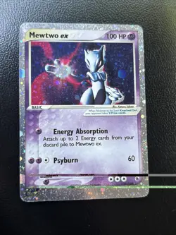 Mewtwo 101/109 EX Ruby & Sapphire Pokemon card TCG RARE Super Clean VLP See Pics - Image 4