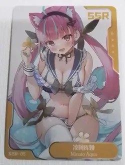 MINATO SSR SSR-05 Senpai Goddess Haven Series 6 Story Anime Collectible Card - Image 1