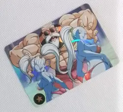 Marcarita + VADOS DRAGON BALL Silver Anime ACG Waifu Holo Card Roshi - Image 2